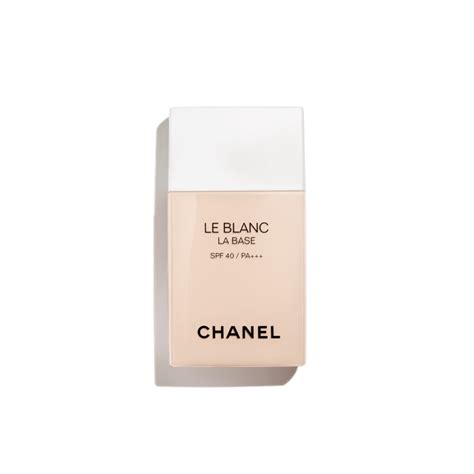 le blanc chanel base de teint|LE BLANC LA BASE LÉGÈRE .